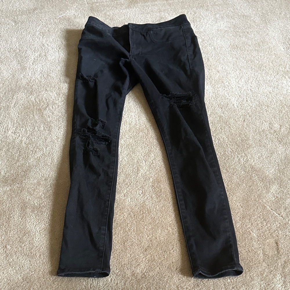 American Eagle Outfitters Black Extreme Legging